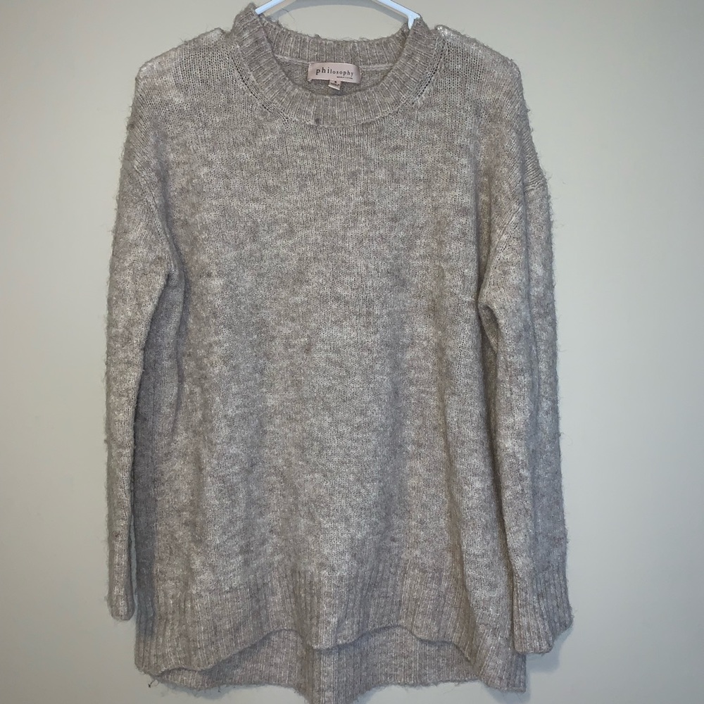 Oversized Oatmeal Sweater
